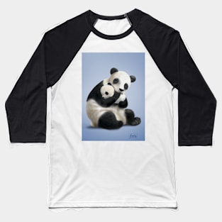 Panda and her baby Baseball T-Shirt